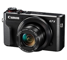 Canon G7X Mark II Logo
