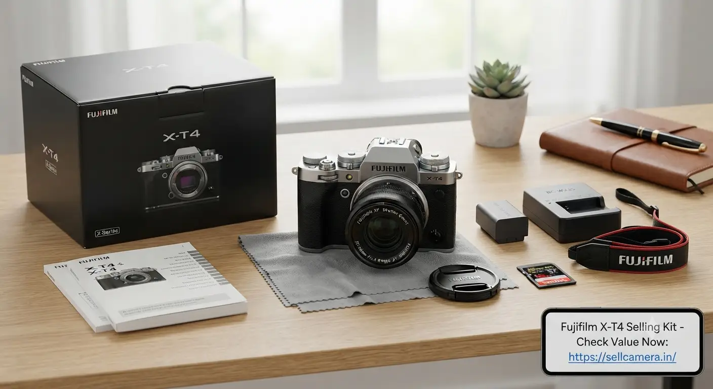 Sell Fujifilm Camera Online: X-Series Resale Value & Selling Tips Logo
