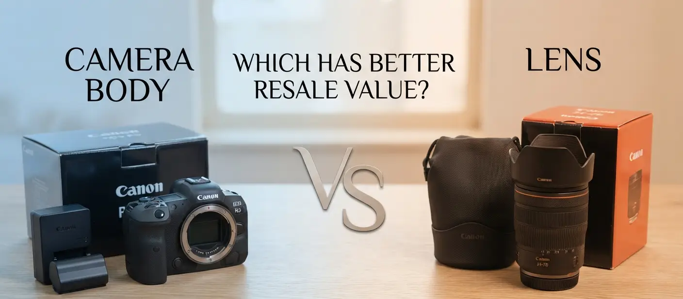Camera Body vs Lens: Which Has Better Resale Value? Logo