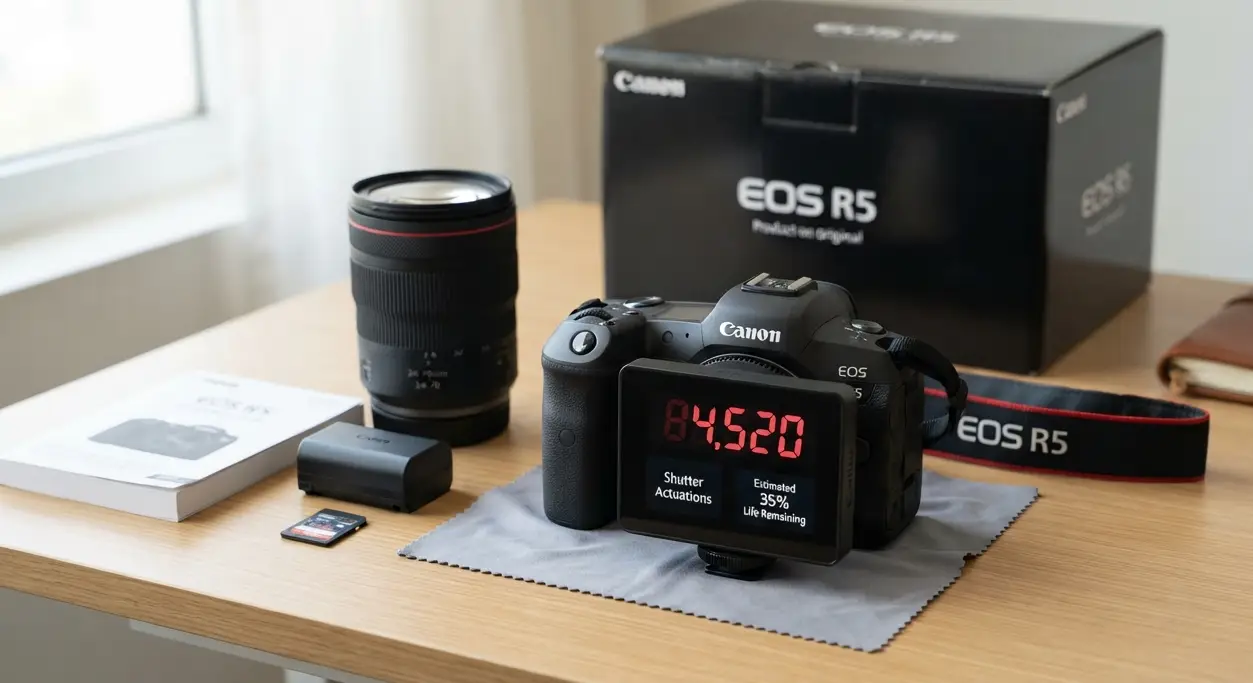 Shutter Count Explained: Why It Matters When Selling a Used Camera Logo