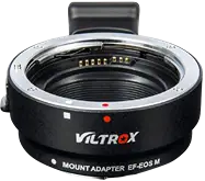 Viltrox EF-EOS M Lens Mount Adapter Logo