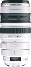 Canon EF 100-400 F4.5-5.6L IS  USM Logo