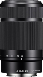 Sony 55-210MM F/4.5-6.3 Logo