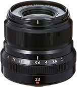 Fujifilm 23MM F/2 Logo