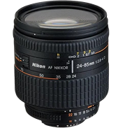 Nikon AF ZOOM-NIKKOR 24-85MM F/2.8-4D IF Logo