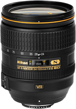 Nikon AF-S  NIKKOR 24-120MM F/4G ED VR Logo