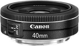 Canon 40MM F/2.8 STM Logo