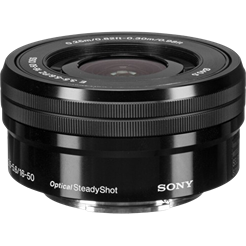 Sony E PZ 16-50MM F/3.5-5.6 Logo