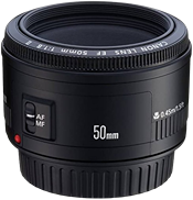 Canon 50MM F/1.8 IS Logo