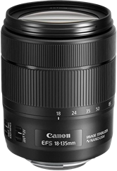 Canon EF-S 18-135MM F/3.5-5.6 IS USM Logo