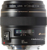 Canon 85MM F/1.8 USM Logo