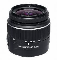 Sony DT SAM II 18-55MM F/3.5-5.6 Logo