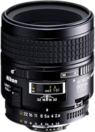 Nikon AF MICRO-NIKKOR 60MM F/2.8D Logo