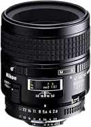 Nikon AF MICRO-NIKKOR 60MM F/2.8D Logo