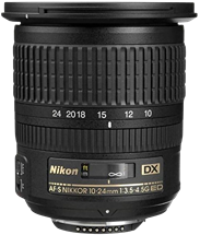 Nikon 10-24MM F/3.5-4.5G ED Logo