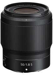 Nikon 50MM F/1.8 S (Z MOUNT) Logo