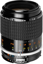 Nikon Micro-NIKKOR 105mm f/2.8 AI-s Logo