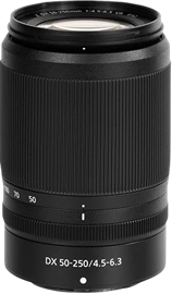 Nikon 50-250MM F/4.5-6.3 VR DX (Z MOUNT) Logo