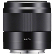 SONY 50MM f1.8 CROP SENSOR Logo