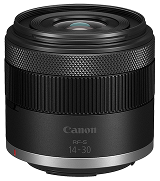 Canon RF-S14-30mm F4-6.3 is STM PZ Logo