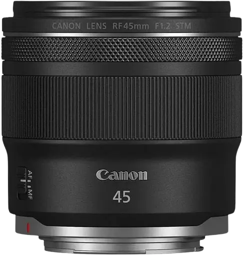 Canon RF 45mm F/1.2 STM Lens Logo