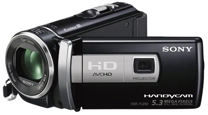 SONY HDR-PJ-200E Logo